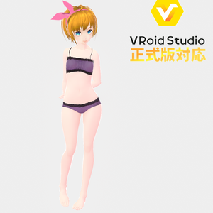 【正式版対応】ブラ＆ショーツセット_03_black