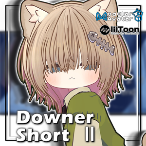【11アバター対応】ダウナーショートヘアⅡ/Downer Short2【髪型】