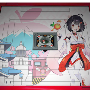 【無料配布】麻雀ゲーム「天鳳」青森りんこ卓画像