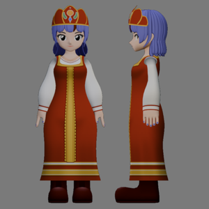 【Folk Attire】サラファン-Sarafan-【民族衣装】