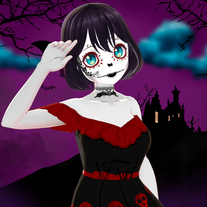 Kat - Katrina model for Vroid ( Halloween )