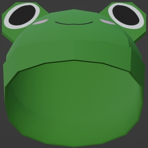Frog Beanie [3D Model]