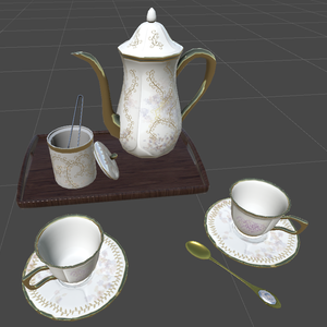 Tea set  (FREE)