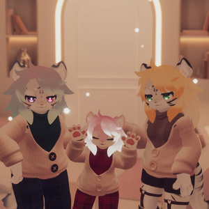 【VRChat想定3Dモデル】カーディガンコーデ「ChocoMoca」 缩略图 15