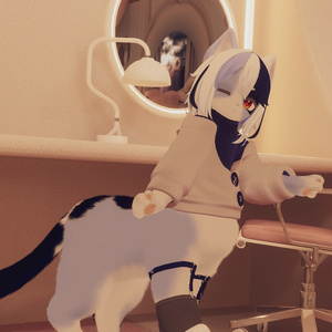 【VRChat想定3Dモデル】カーディガンコーデ「ChocoMoca」 缩略图 17