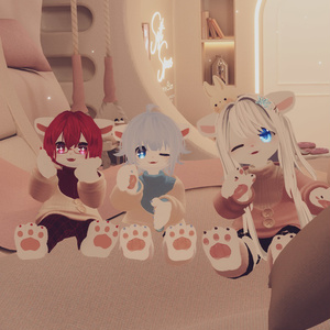 【VRChat想定3Dモデル】カーディガンコーデ「ChocoMoca」 缩略图 9