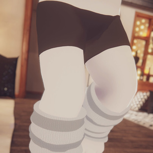 【VRChat想定3Dモデル】アンダーウェアセット 缩略图 4