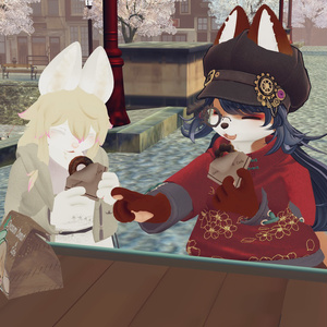 【VRChat想定3Dモデル】パーカーコーデ「Skylark」 缩略图 14