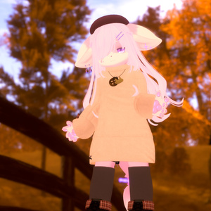 【VRChat想定3Dモデル】ニットワンピコーデ「SugarMaple」 缩略图 8