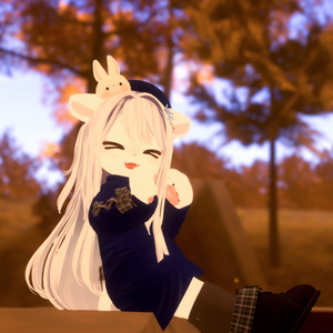 【VRChat想定3Dモデル】ニットワンピコーデ「SugarMaple」 缩略图 6