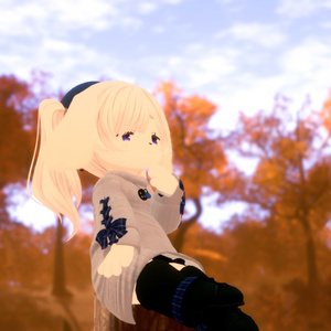 【VRChat想定3Dモデル】ニットワンピコーデ「SugarMaple」 缩略图 10