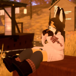 【VRChat想定3Dモデル】ニットワンピコーデ「SugarMaple」 缩略图 13