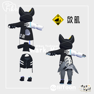 【VRChat想定3Dモデル】リナ-Lina- - けだまびより BOOTH支店 - BOOTH