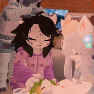 【VRChat想定3Dモデル】カジュアルルームウェア「SleepingPuppy」 缩略图 13