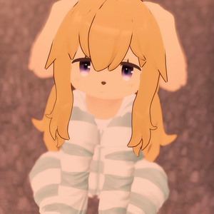 【VRChat想定3Dモデル】カジュアルルームウェア「SleepingPuppy」 缩略图 11