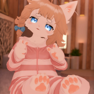 【VRChat想定3Dモデル】カジュアルルームウェア「SleepingPuppy」 缩略图 8