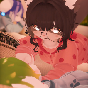 【VRChat想定3Dモデル】カジュアルルームウェア「SleepingPuppy」 缩略图 9