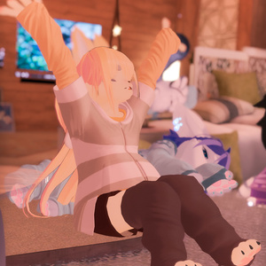 【VRChat想定3Dモデル】カジュアルルームウェア「SleepingPuppy」 缩略图 15