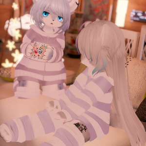 【VRChat想定3Dモデル】カジュアルルームウェア「SleepingPuppy」 缩略图 14