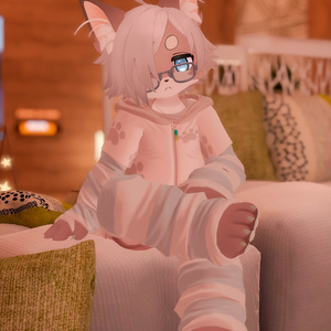 【VRChat想定3Dモデル】カジュアルルームウェア「SleepingPuppy」 缩略图 16