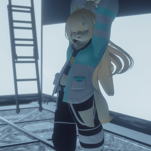 【VRChat想定3Dモデル】ストリートウェア「Strelitzia」 缩略图 18