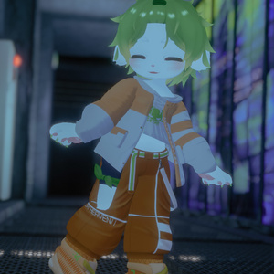 【VRChat想定3Dモデル】ストリートウェア「Strelitzia」 缩略图 17