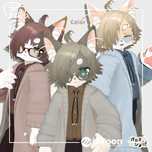 【VRChat想定3Dモデル】リオ-Lio- 缩略图 8