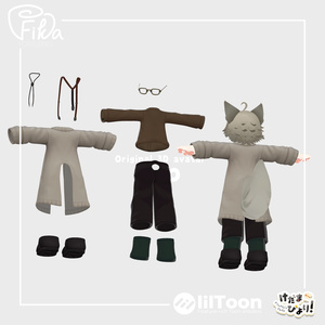 【VRChat想定3Dモデル】リオ-Lio- 缩略图 5