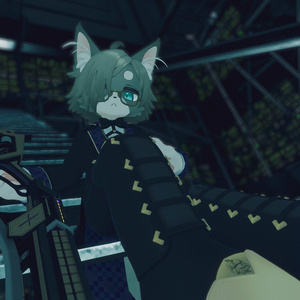 【VRChat想定3Dモデル】ガンブレード「TEA-RAZOR」 缩略图 7