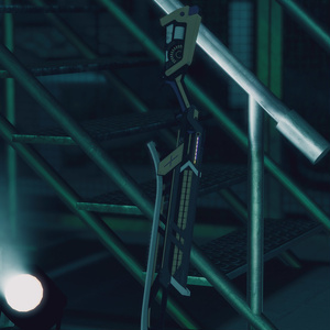 【VRChat想定3Dモデル】ガンブレード「TEA-RAZOR」 缩略图 5
