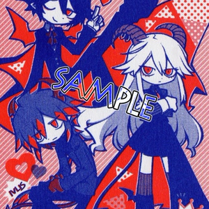 魔王ズ　ポストカード（2色刷り）