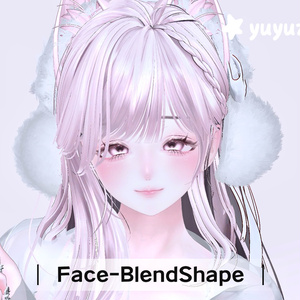 VRCHAT-ルミナ - LUMINA-1 -Face-BlendShape