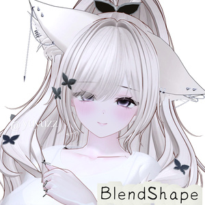 VRCHAT-Milltina奶牛妹3捏脸-Face-BlendShape