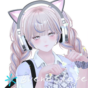 VRCHAT-ルミナ - LUMINA-7 -Face-BlendShape