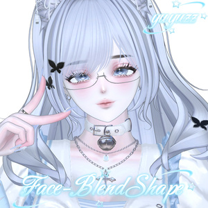 VRCHAT-ルミナ - LUMINA-8 -Face-BlendShape