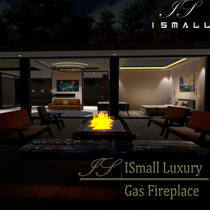 Outdoor Gas fireplace