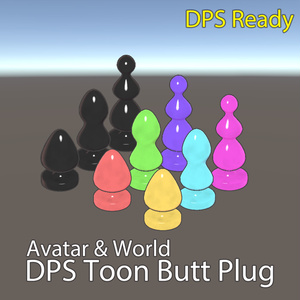 DPS Avatar/World Toon Butt Plug Set