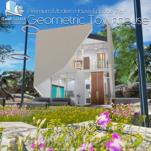 Premium Modern House Episode 06 Geometric Townhouse(v1.2)