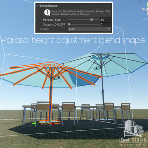 Fluttering custom parasol set 缩略图 10