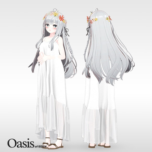 エイプリルノースリーブ ワンピース April Sleeveless Dress 「EDEN Oasis」 缩略图 2