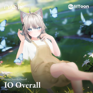 【Shinano:しなの】IO Overall Dress オーバーオール 「EDEN Oasis」 