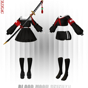 🎀Blood Moon Seifuku(ブラッドムーン制服) 缩略图 9