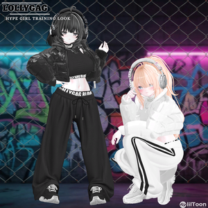 🎀(19アバター対応)Hype Girl Training Look(ハイプガール・ジャージ)