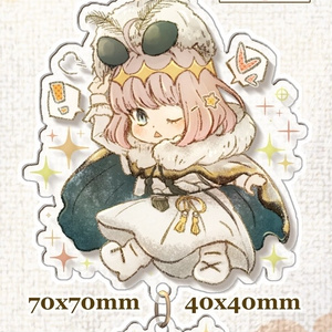 FGO オベロン アクリルキーホルダー - 40aster - BOOTH