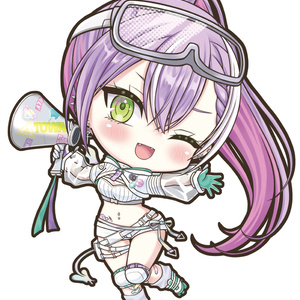 常闇トワ アクリルキーホルダー台座付き