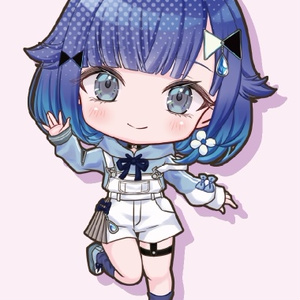 紡木こかげ　SDアクリルキーホルダー