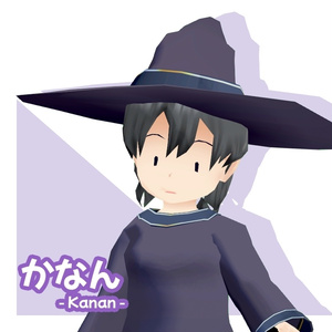オリジナル3Dモデル「かなん」