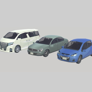 遠景用 軽い自動車