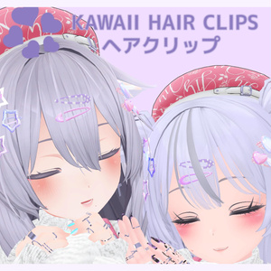 ヘアクリップ「Kawaii Hair Clips 」