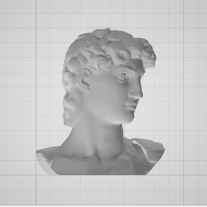 3dモデル　像　デッサン　モデル　美術